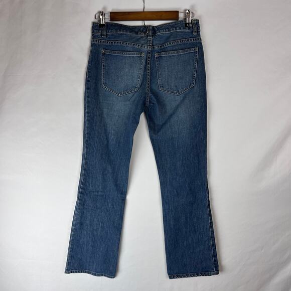 Talbots Petite Women's Jeans Size 2 Straight Leg Stretch Blue Denim - Picture 4 of 6